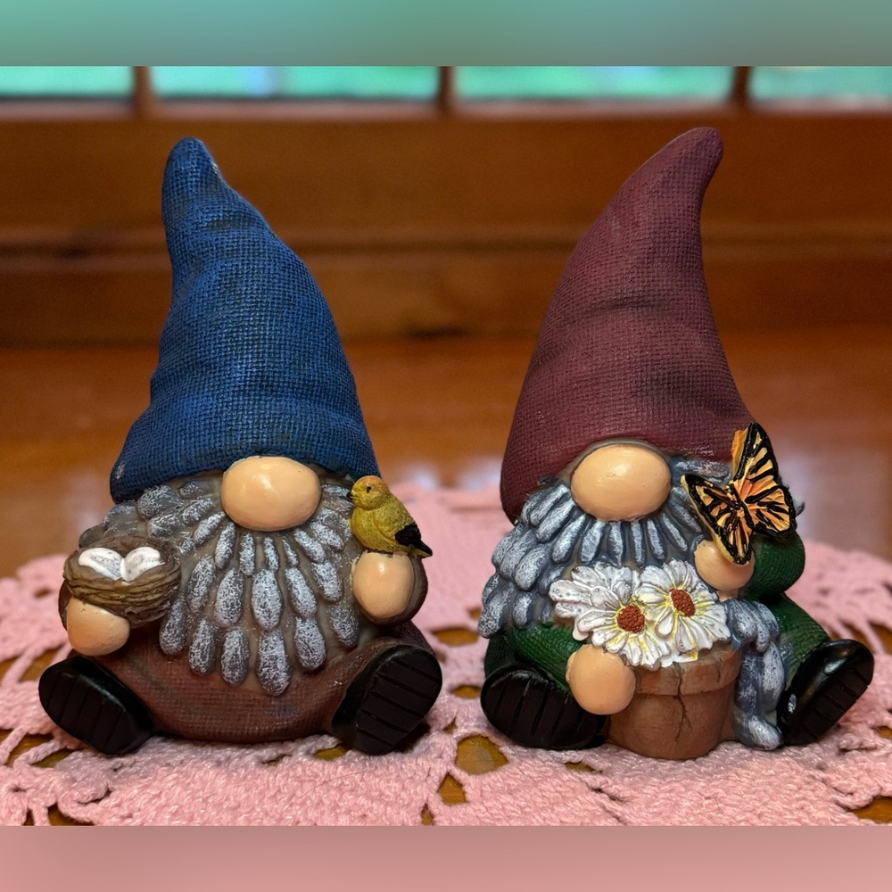 Adorable Garden Gnome Statues Cottagecore
